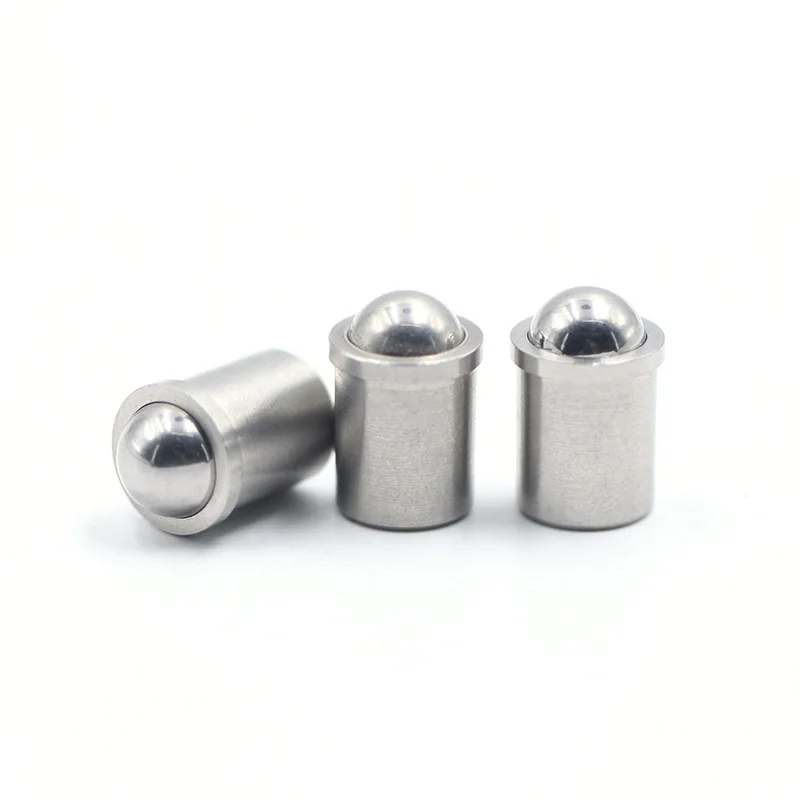 304 stainless steel polished spring loaded slot spring ball plunger