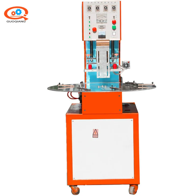China factory double clam shell paper cards blister packing machine
