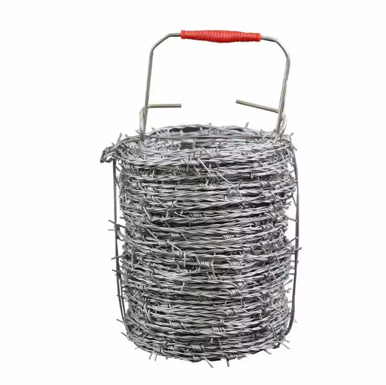Security Anti-Climb Stainless Steel High Zinc Barbed Wire Single Galvanized Fence Rolls Barbed Wire