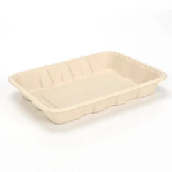 2022 Hotselling Wholesale custom tea party supplies Tableware wedding space bagasse sugarcane paper pulp plates