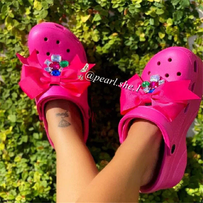 Croc Custom Wholesale Slippers Hot Pink Clogs Croc Shoes Platform Croc Classic Clogs Men And Women Classic Clog