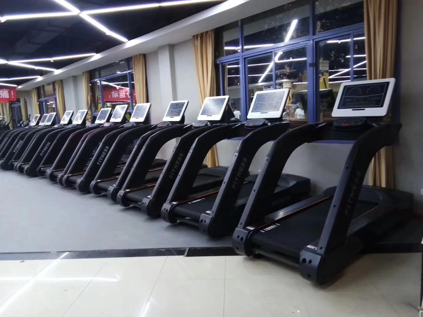 Commercial gym Treadmill Measurable heart rate Multifunctional commercial treadmill for sports running machine