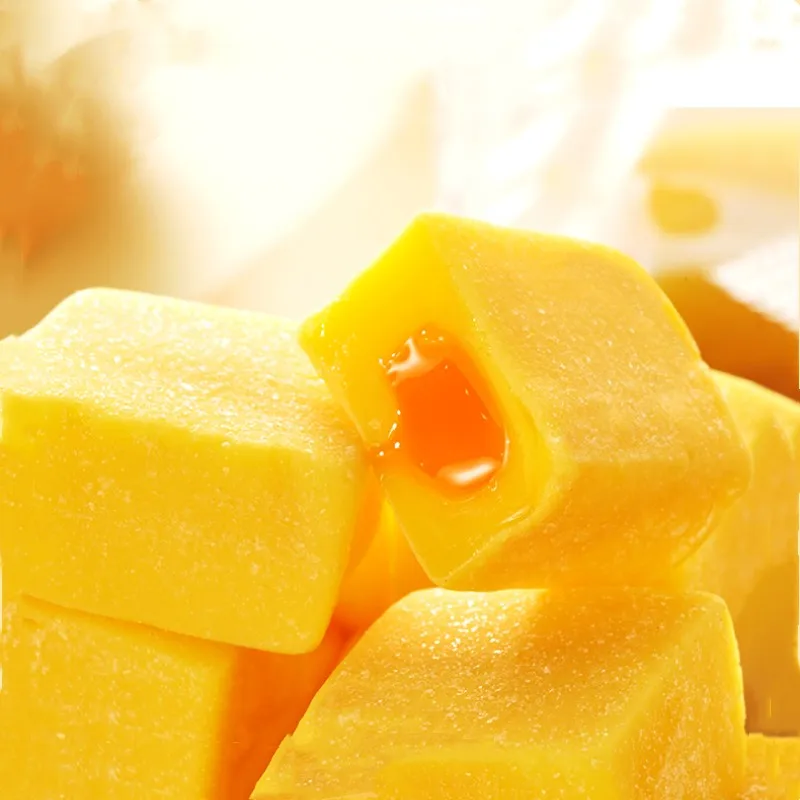 Новый продукт манго жевательные зажатые резиновые конфеты индивидуально завернутые оптом для детей