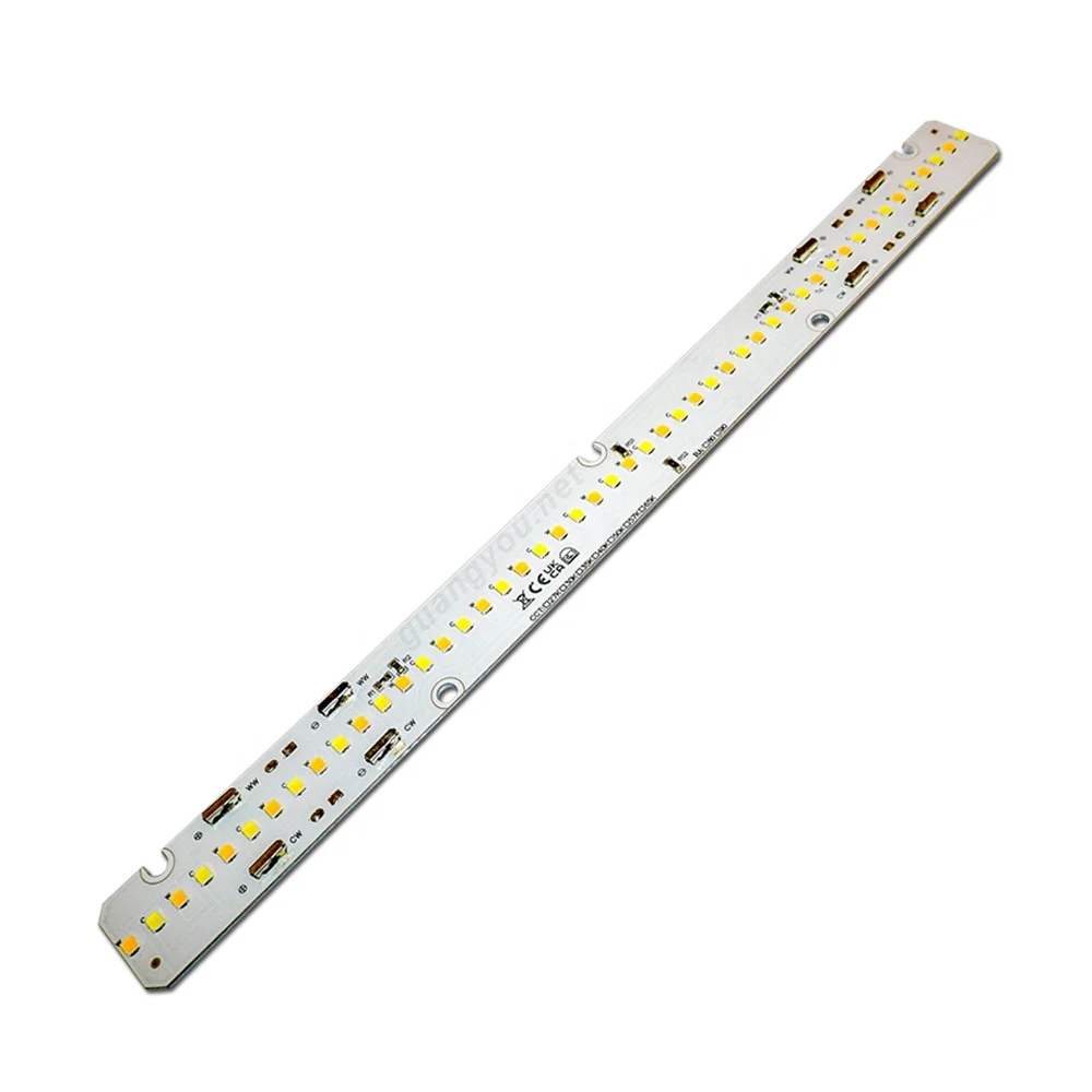 280x24 мм двойной Красочный Линейный модуль освещения 10 Вт DC36V 4000K SMD2835LED для внутреннего коммерческого