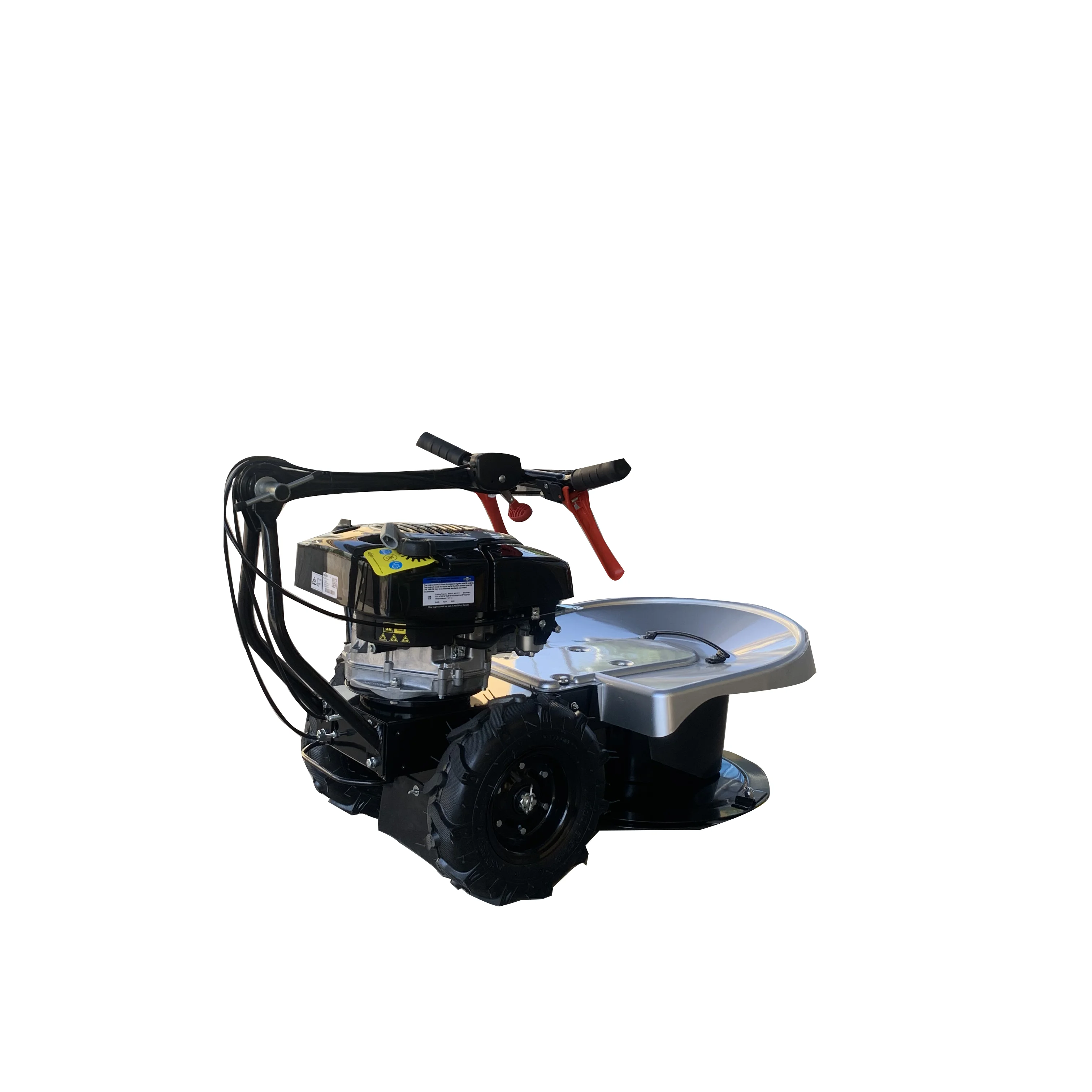 6.5HP 580mm Gasoline Self-Propelled Slope Mower 4-stroke 196cc Engine Garden Machinery Field Flail Lawn Mower Industrial Grade