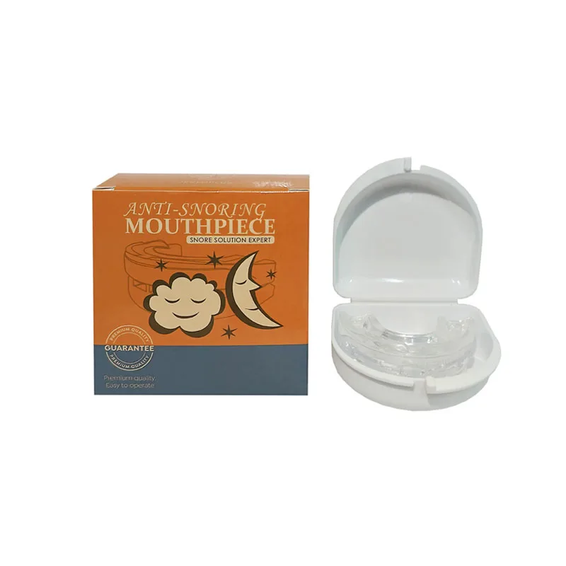 Anti Snoring Silicone Mouthguard Stop Snore Instrument Device Silence Sleeper Mouthpiece