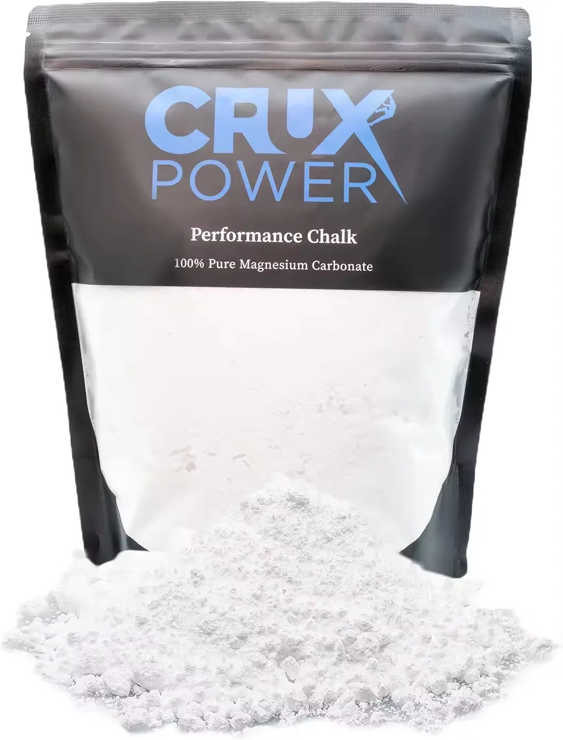 Siquan custom logo white 100% pure magnesium carbonate colored chalk chunky powder