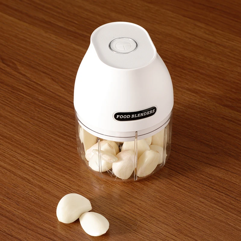 Household Wireless 3 In 1 Portable Electric Food Processor Hand Food Meat Mixer High Power Multifunction Egg Beater Food Blender