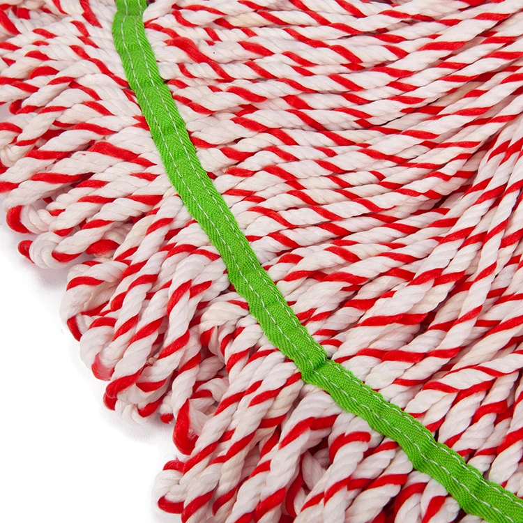 Yellow Microfiber Dry and Wet Mop Easy Clean Mop Head With 1.2m Handle.