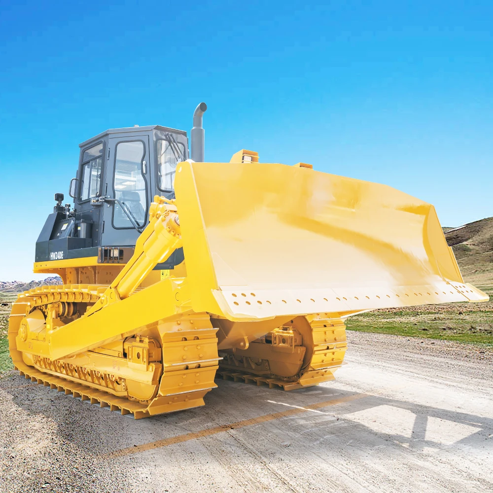 Высокомощная Землеройная техника HENGWANG мощный бульдозер HW24DE 24300 кг