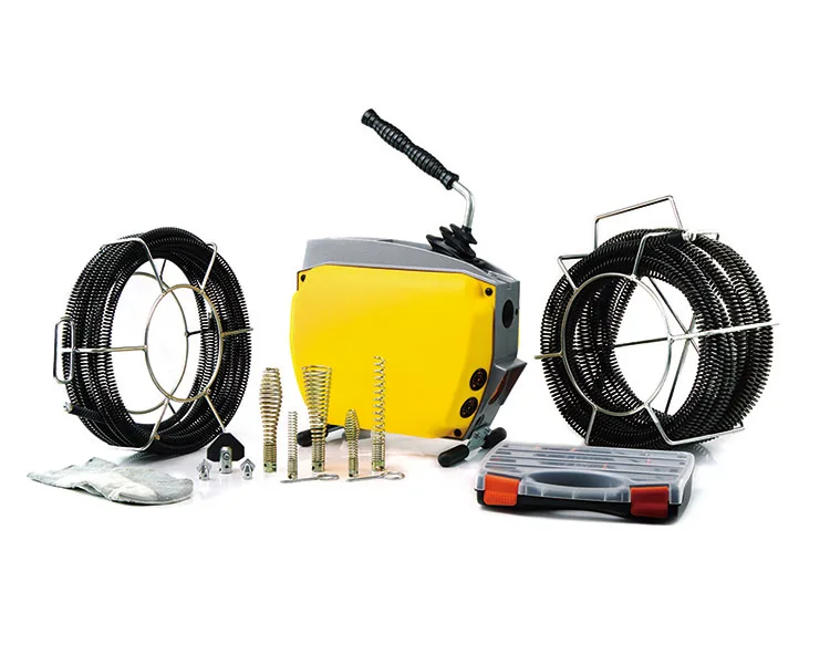 A150 Sectional Drain Cleaning Machine Snake Cleaner Cable 370w Motor