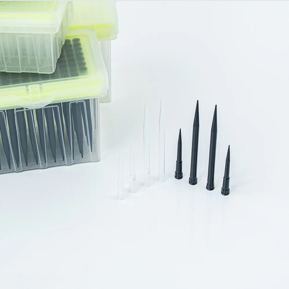 Lab consumables transfer sterile conductive pipette low retention 200ul pipette tip with filter 96well