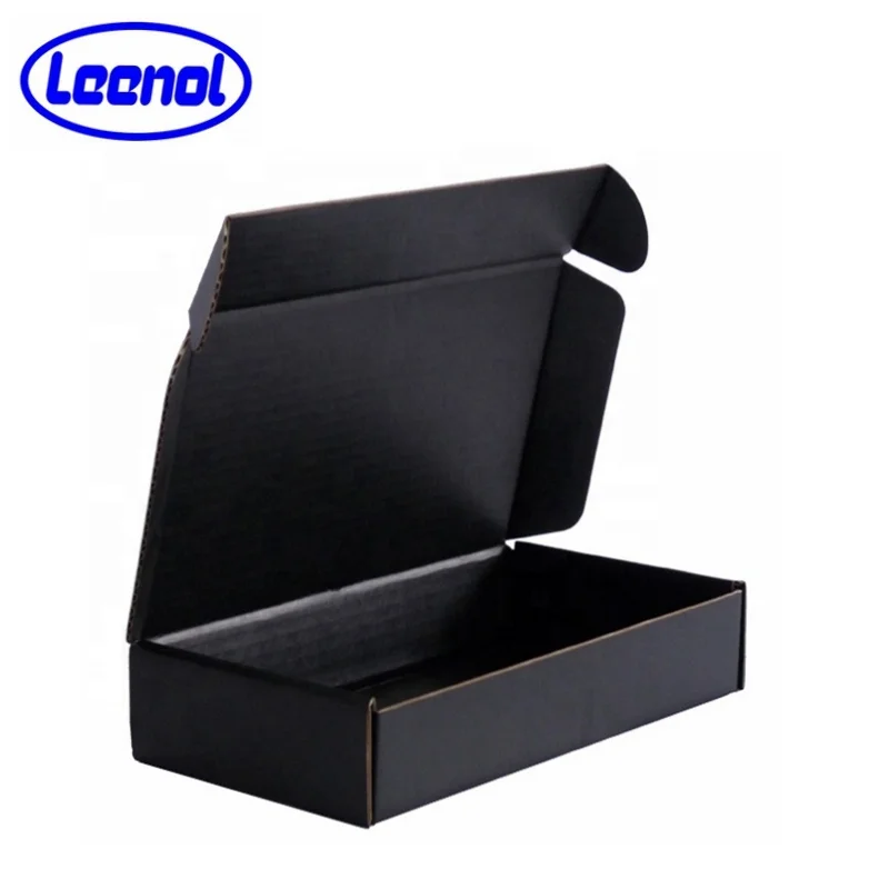 Leenol electronic esd packing box ESD black cardboard box