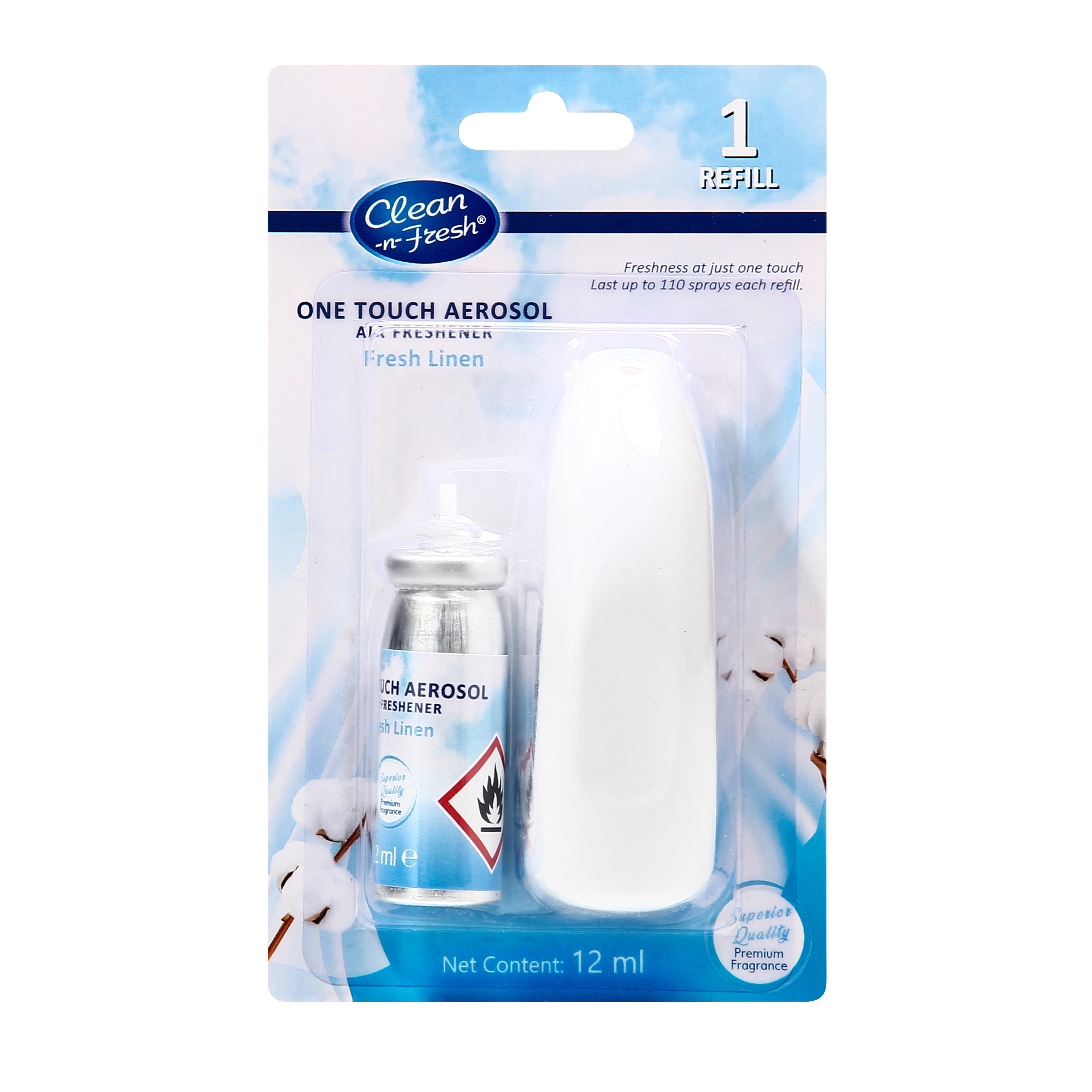 New Wall-Hanging Aromatherapy Air Freshener One Touch Aerosol Air Freshener Spray