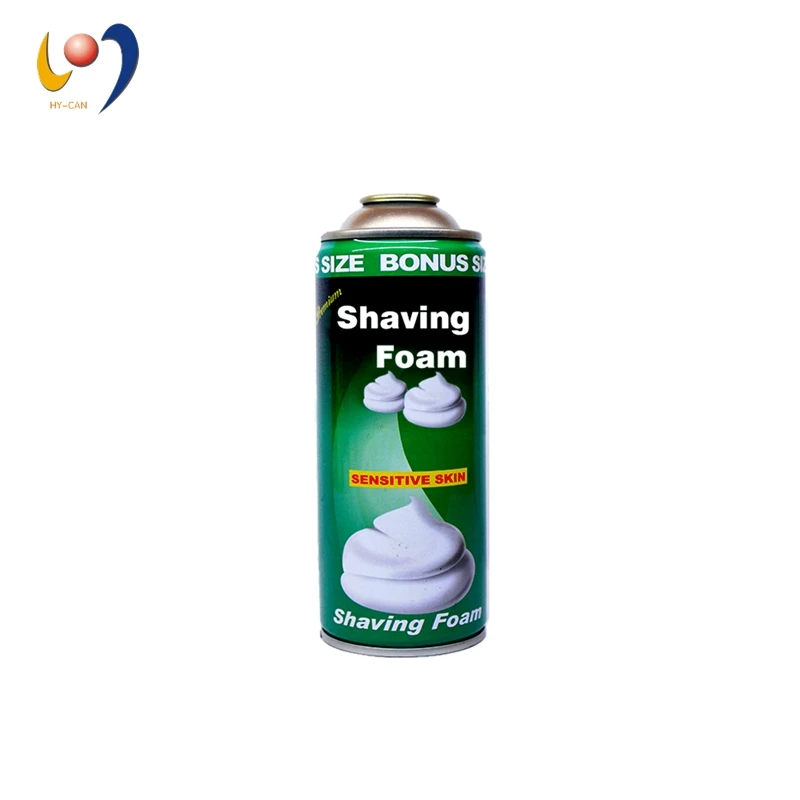 Different Size Function Tinplate Aerosol Cans Shaving Foam Empty Tin Cans Sale for Shaving Foam