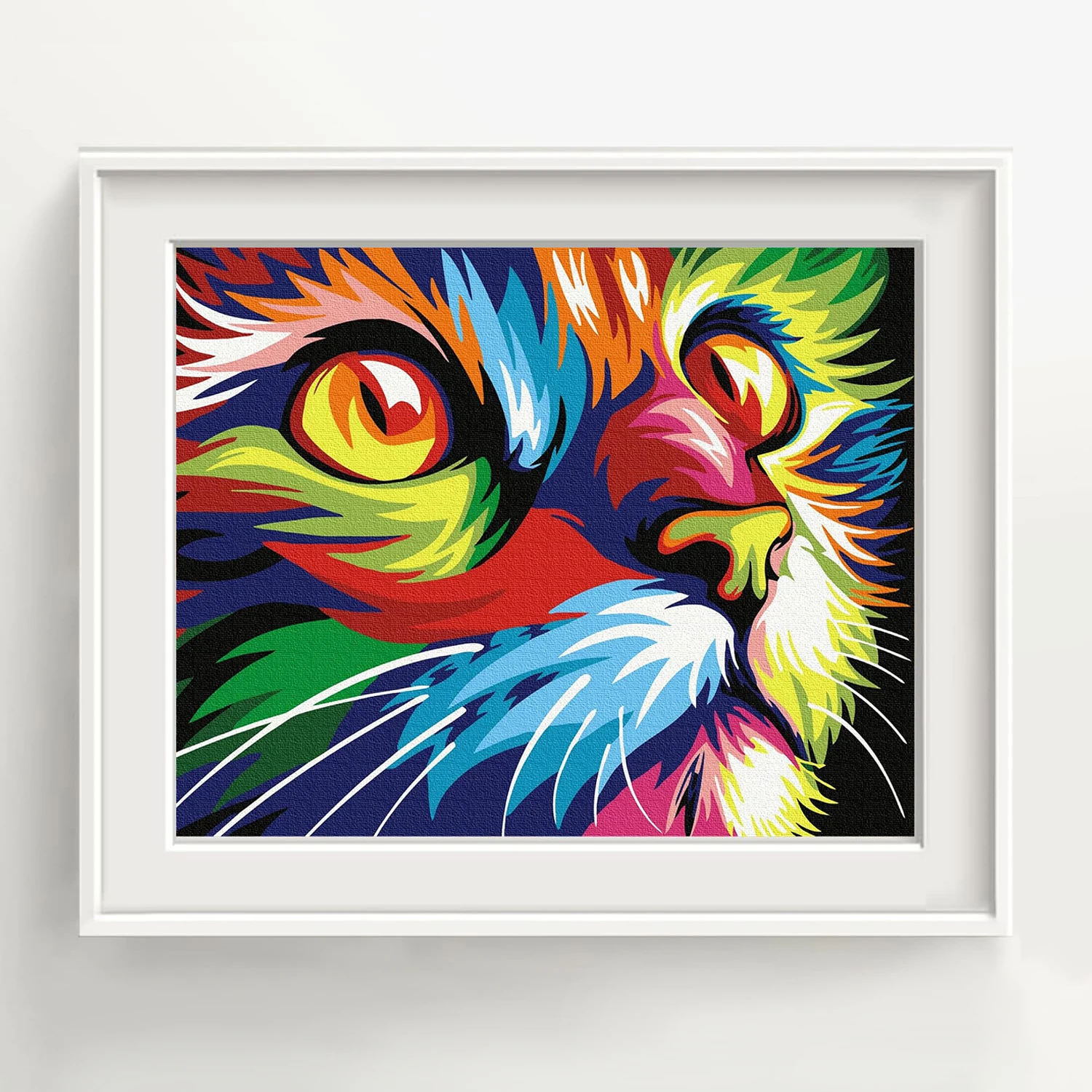 Custom Paint by Numbers Kits Adults Kids Acrylic Brushes Canvas DIY Oil Painting Portrait Picture Photo Animal Wall Art Decor