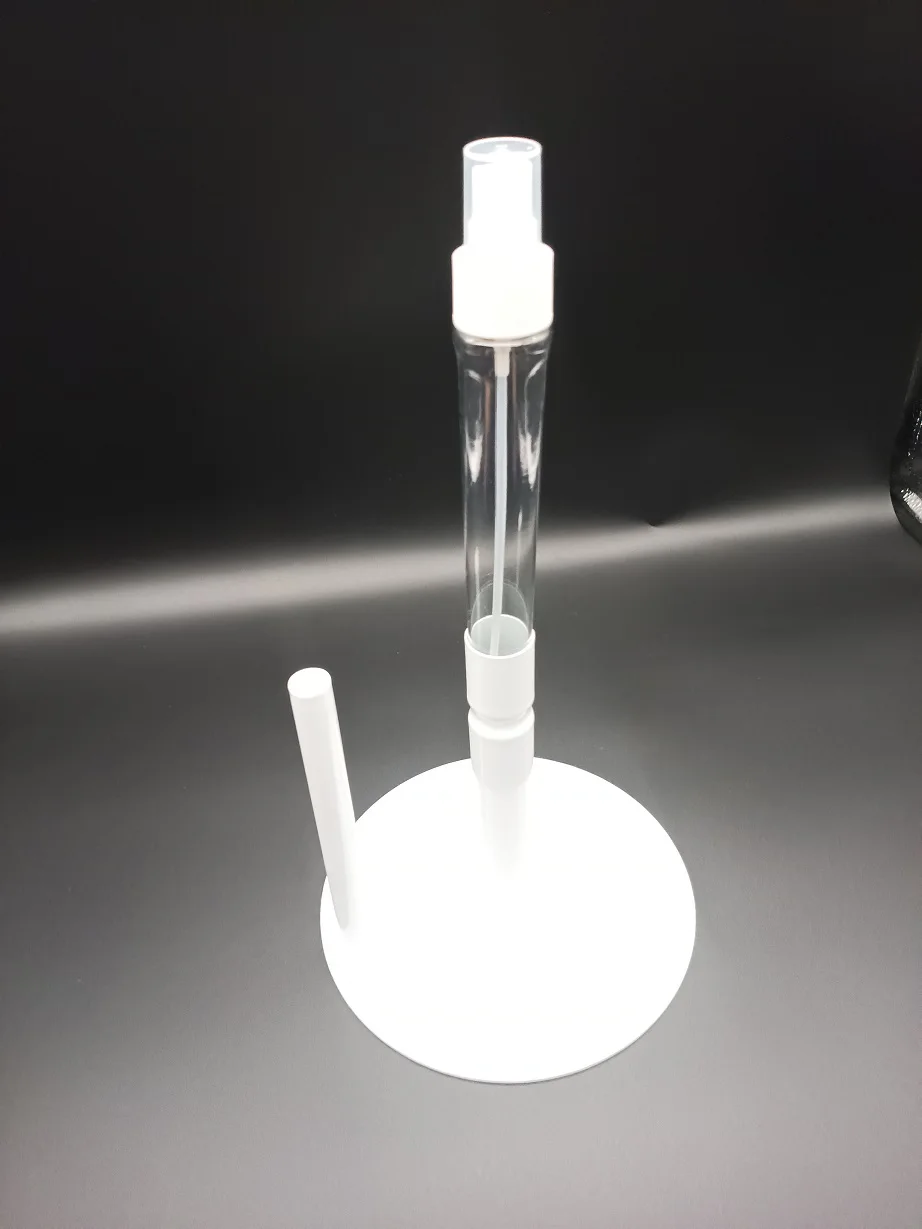 Kitchen Paper Towel Stainless Steel Countertop Paper Towel Holder With Spray Bottle Holder Inside