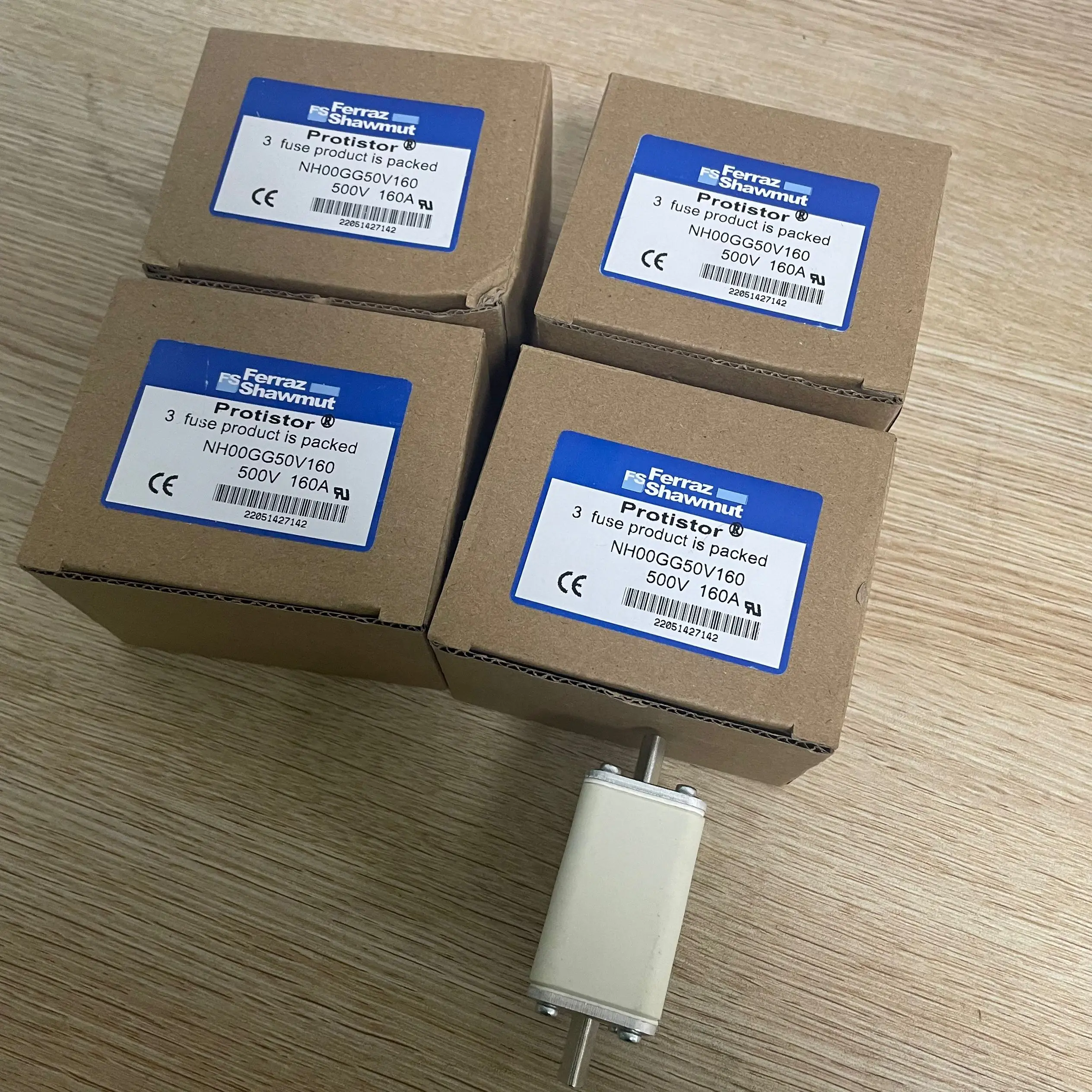 Ferraz Shawmut 160A ~500V Fuse NH00GG50V160
