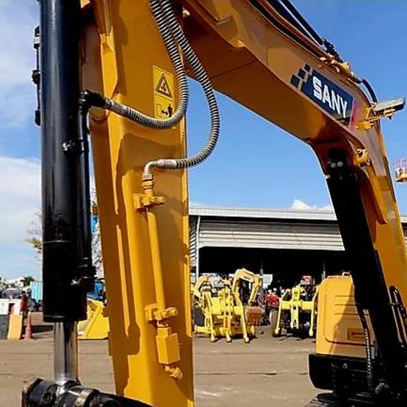Sell new Sany 60Cpro small hydraulic excavator made in China, used excavator mini digger machine Sany 55 60Cpro