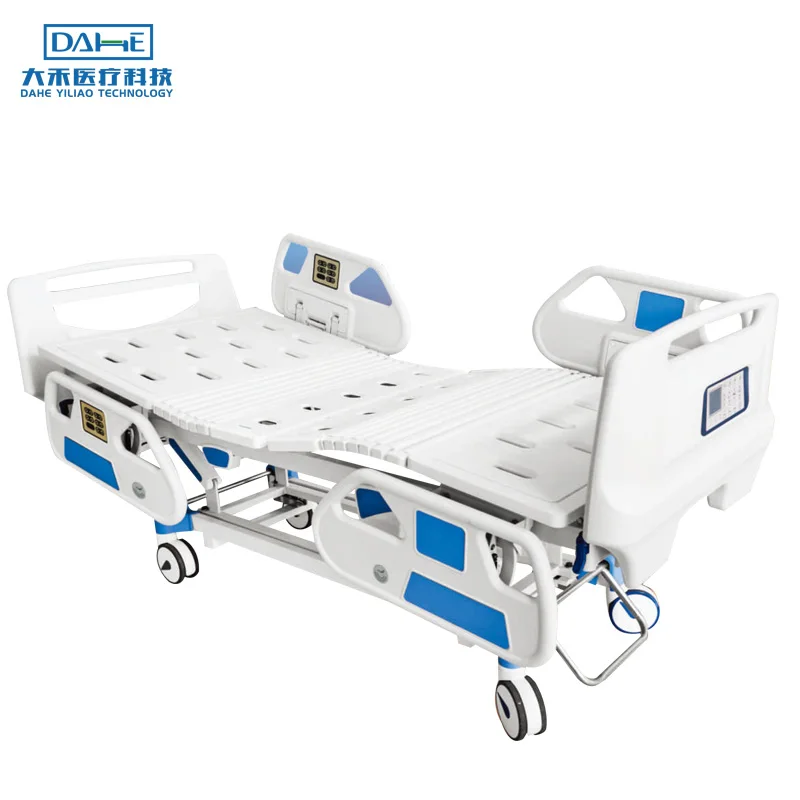 
Best Price 5 Function Electric Medical Nursing Bed ICU Electrical Hospital Bed is suitable for hospital icu 