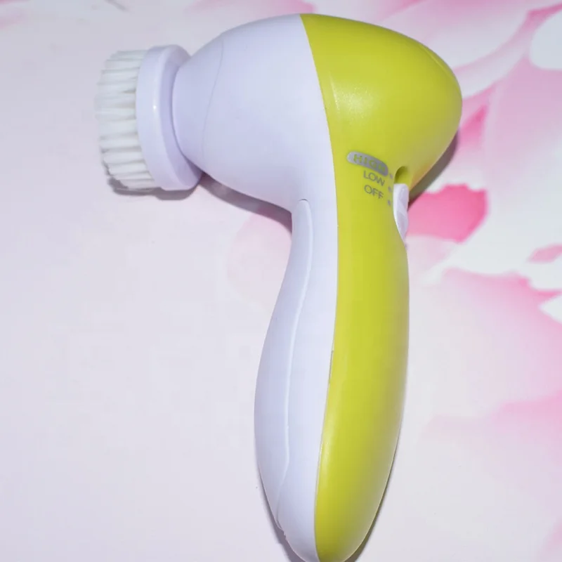 5 in 1 multi function beauty machine facial brush cleanser facial cleansing brush anti-aging SPA  Massager