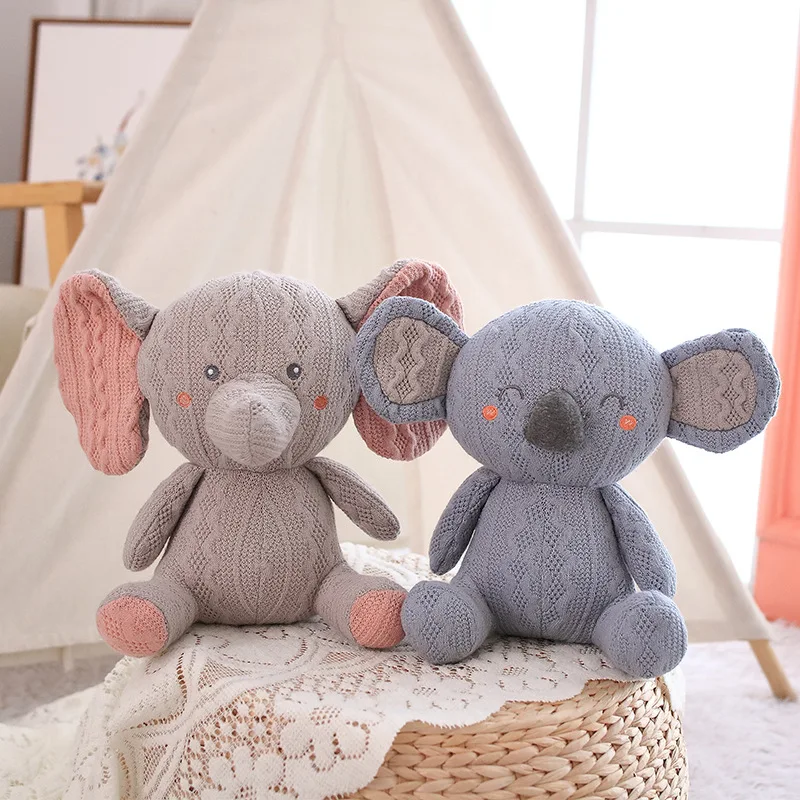 Wholesale OEM Cute Customized Handmade Stuffed Animal Doll Crochet Toy Baby Gift