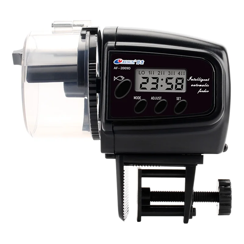 Practical Adjustable Outlet Aquarium Tank Auto Food Timer Fish Tank Feeding Dispenser Automatic Fish Feeder