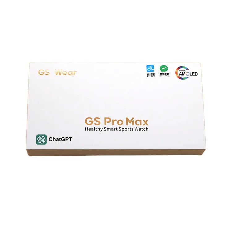 Новые умные часы с экраном amooled Gs Ultra9 Max с чатом Gpt Ip67 водонепроницаемые Смарт-часы 9 Reloj Inteligente