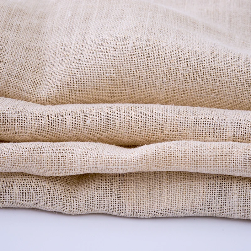 
Organic 100% Hemp clothing Fabric hemp woven fabric For Baby Products Bedding Summer Clothing 