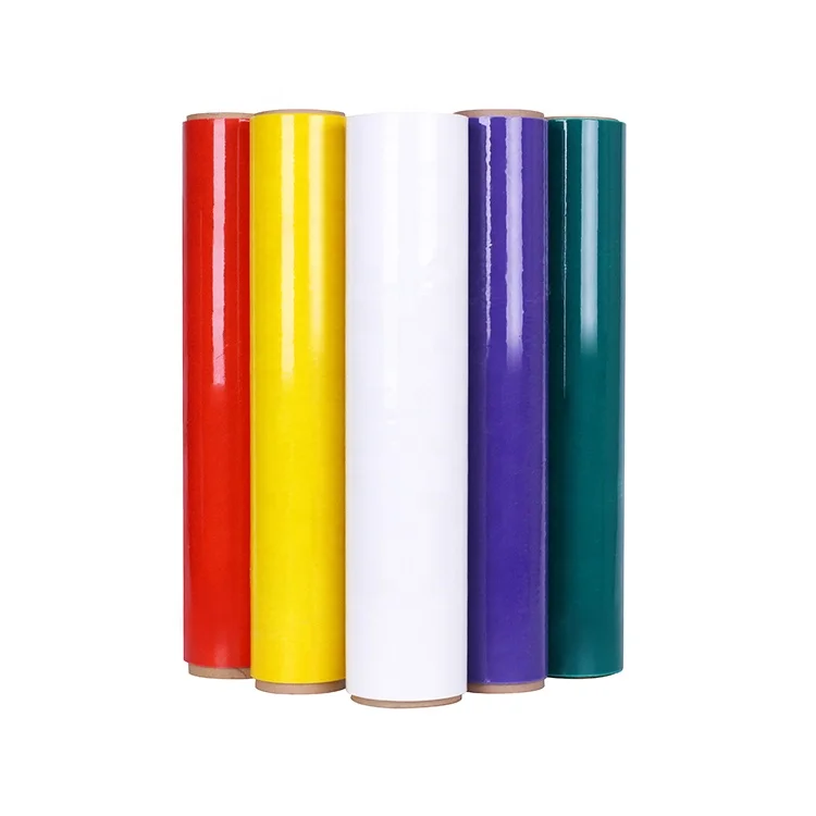 Low Price Plastic Packaging Film Pallet Wrap Lldpe Stretch Wrap Film Door Stretch Film Wrapping Machine