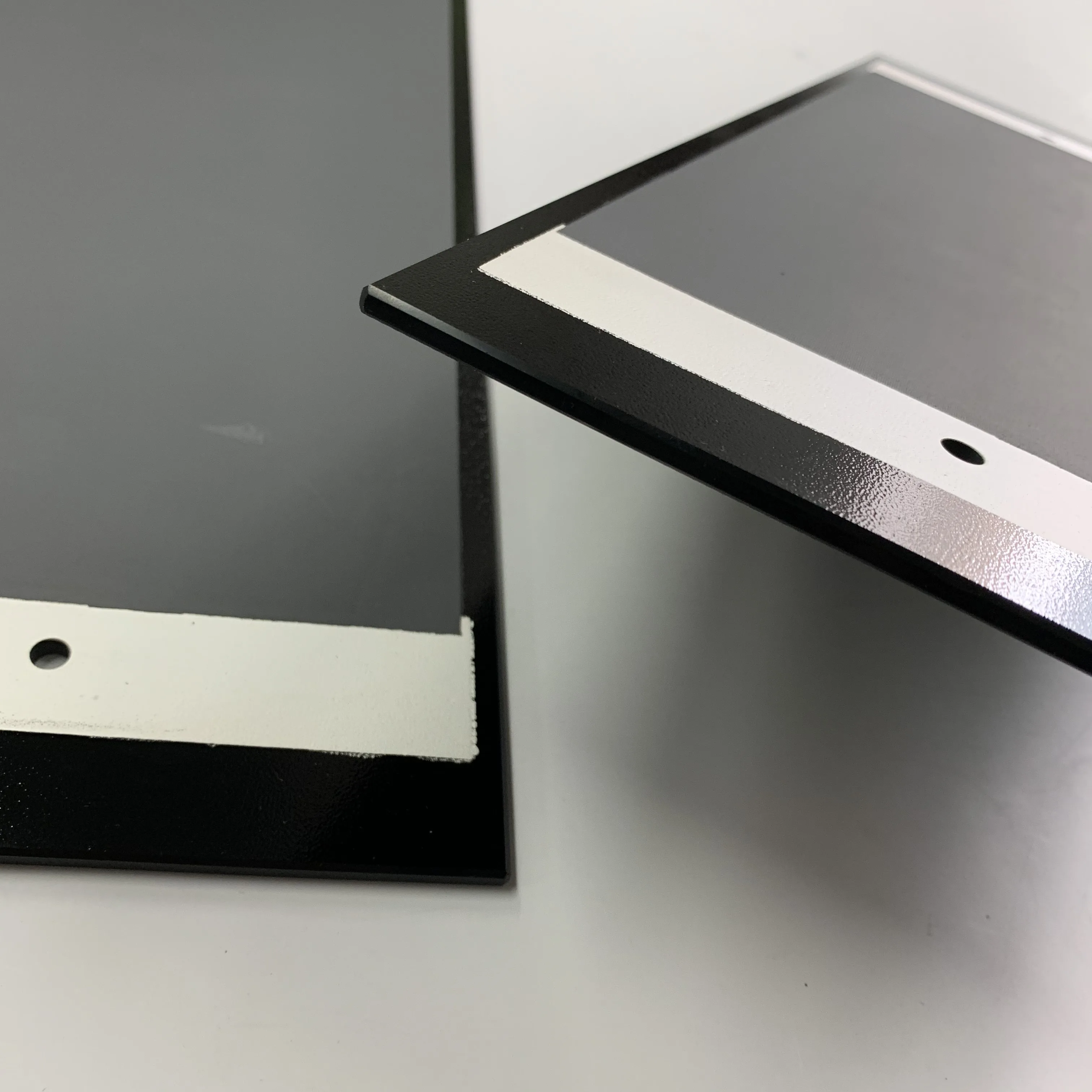 Высокопрочная прямоугольная графеновая инфракрасная нагревательная Черная Керамическая стеклянная панель