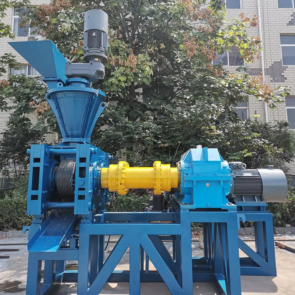 Lime powder roller ball press stone ash paste quick lime white ash ball press equipment
