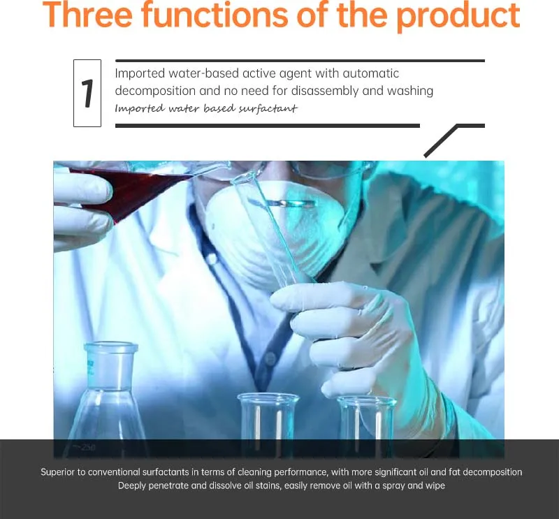 High Quality Wholesale Multipurpose Eco Friendly Heavy Oil Dish Removal Kitchen Cleaner