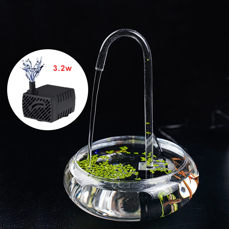JR-150 Mini Submersible Pump Fish Tank Aquarium Rockery Landscape Fountain Pet Water Dispenser Pump solar bird bath fountain
