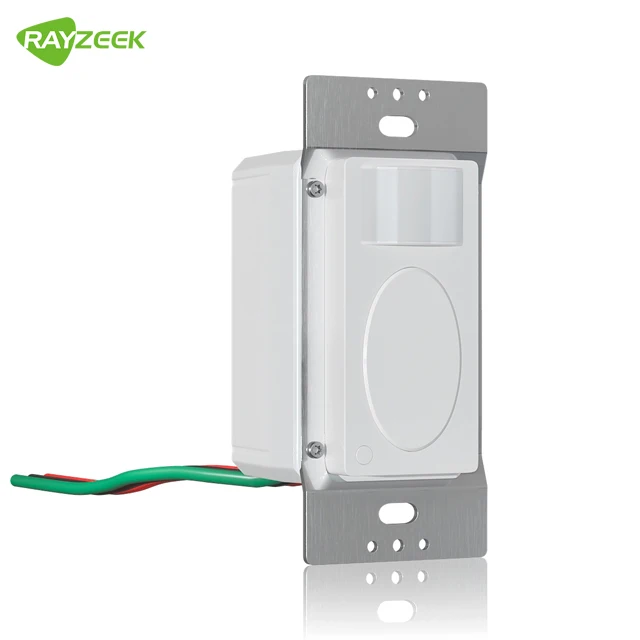 RZ021 American Standard 120V Wall Mounted Pir Motion Sensor Light Switch Detector Switch