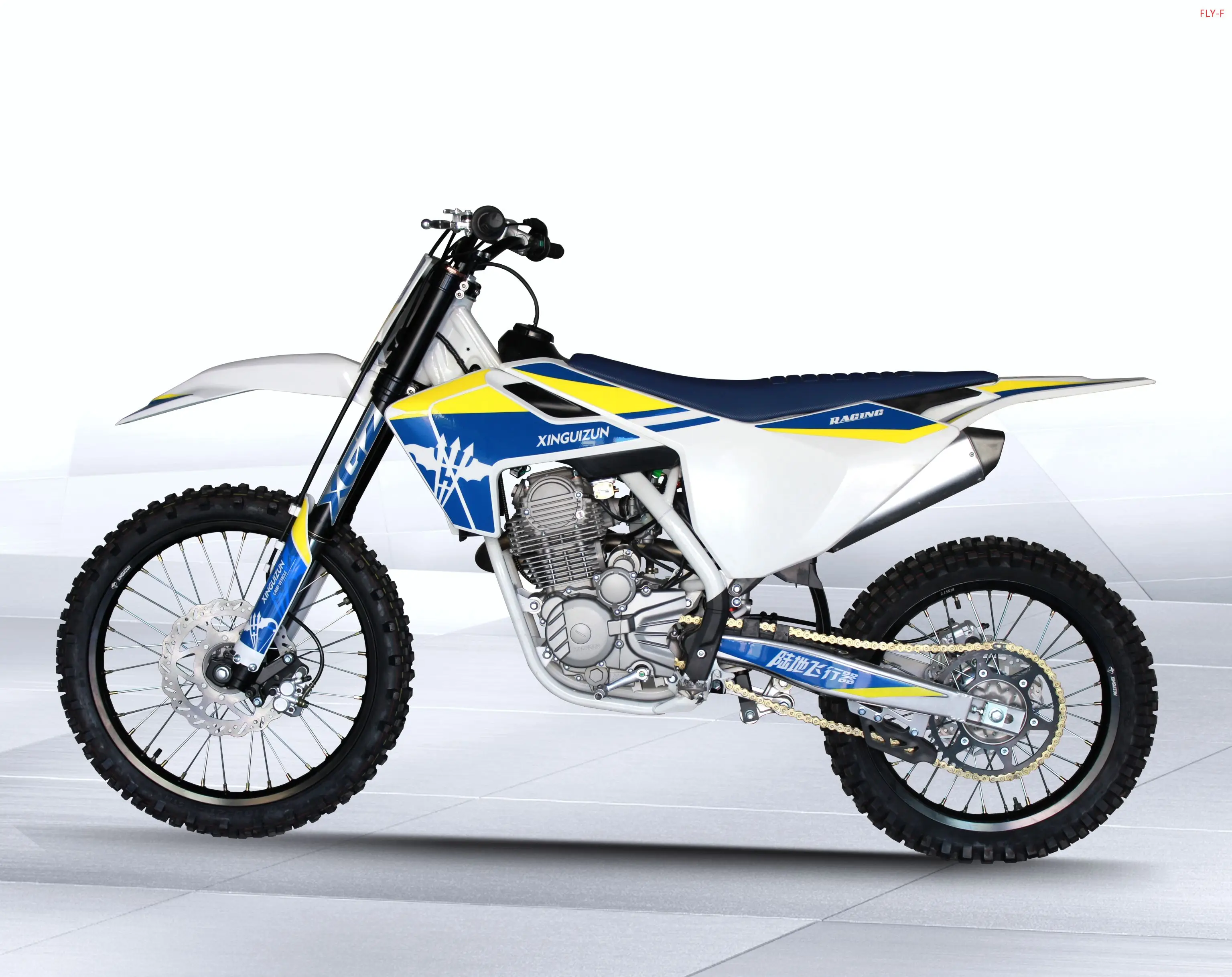 Байк велосипед способный преодолевать Броды для продажи внедорожных 250cc 4 тактный Max черного желтого цвета цепочкой красного и голубого цвета-белый клапан форсунки дизельной уличные Фотофон на заказ Голубая горячая клавиша переключения