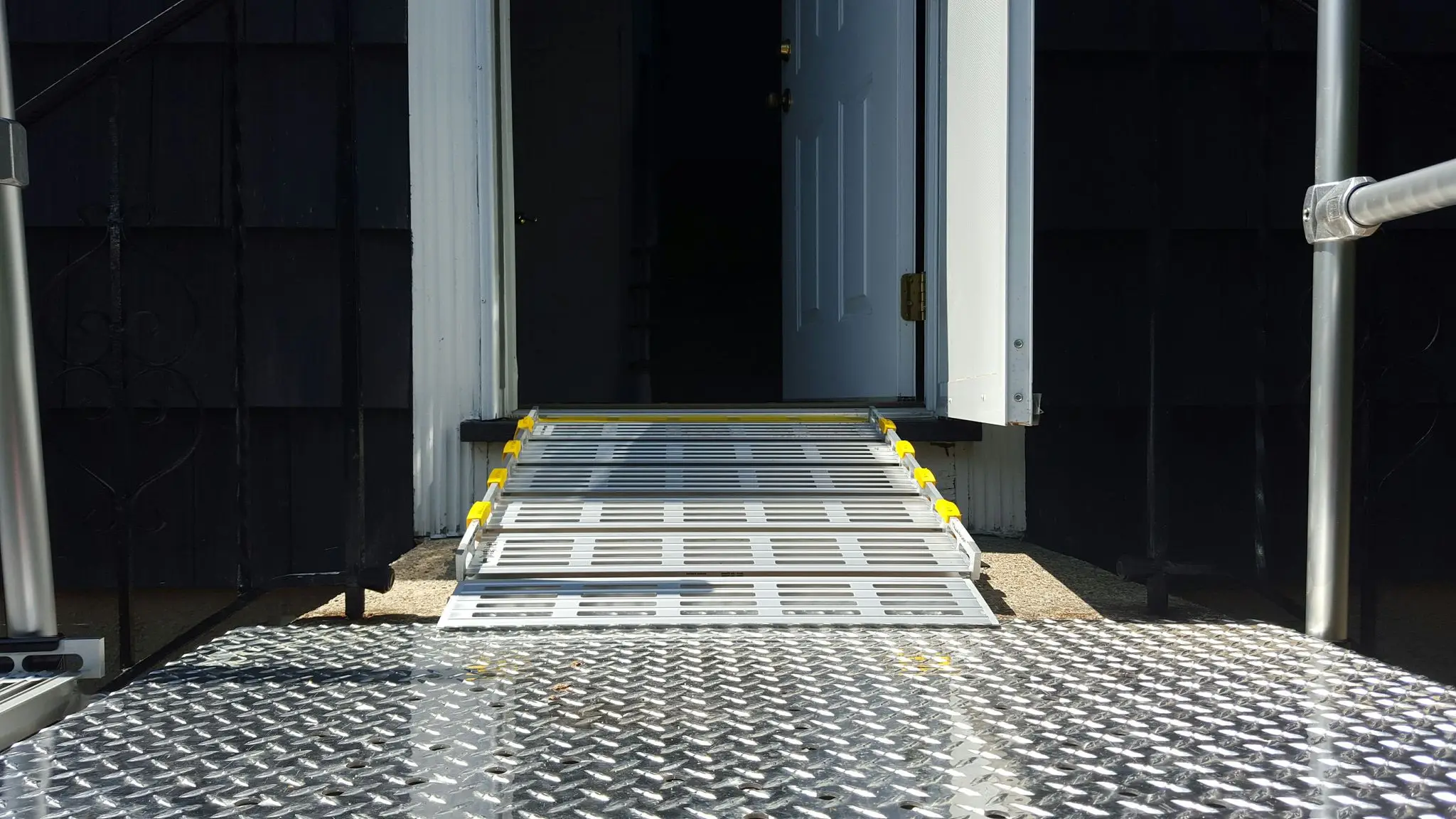 Рулонная А-Рампа, Портативная Алюминиевая рампа шириной 26 дюймов