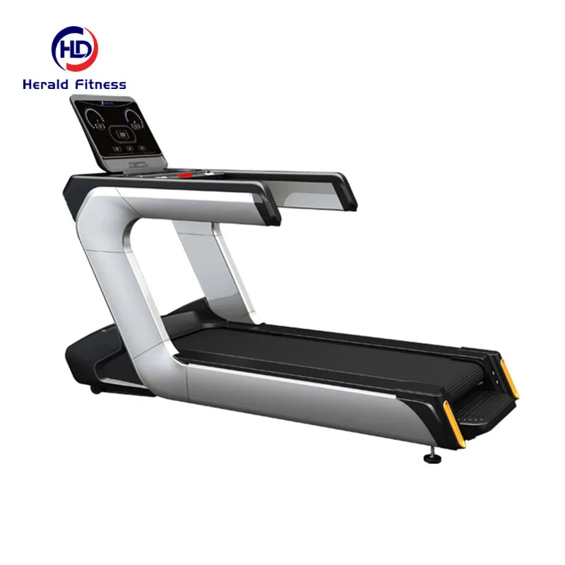 OEM Acceptable Gym Equipment Cardio Indoor Power Fitness Workout Commercial Electric Treadmill Machine With Button Type