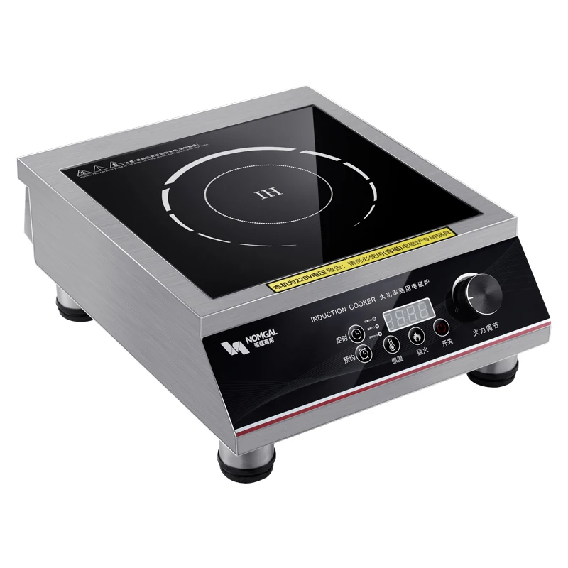 
Restaurant Equipment Kitchen Stainless Steel Induction Cooker Cooktop Electronic Cooking 
