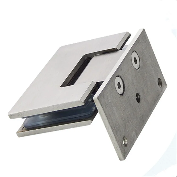 Stainless steel wall to glass single side glass shower door hinge