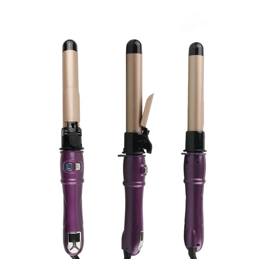 230 C LCD Professional Auto-Curling Iron Hair Curler Salon Curler Hair Rollers 360 Ceramic Wavy Automatic Rotating Hair Curler