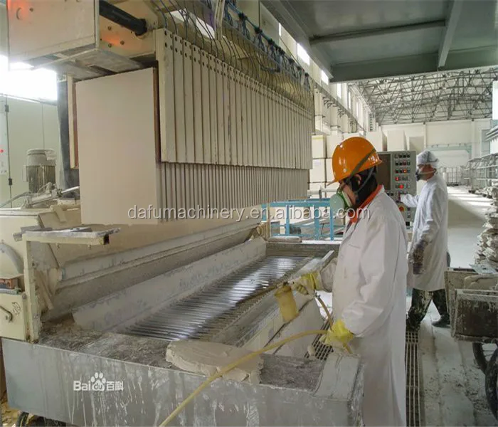 Stable and safe Large capacity high quality gypsum board manufacturing machine,plaster board plant machinery
