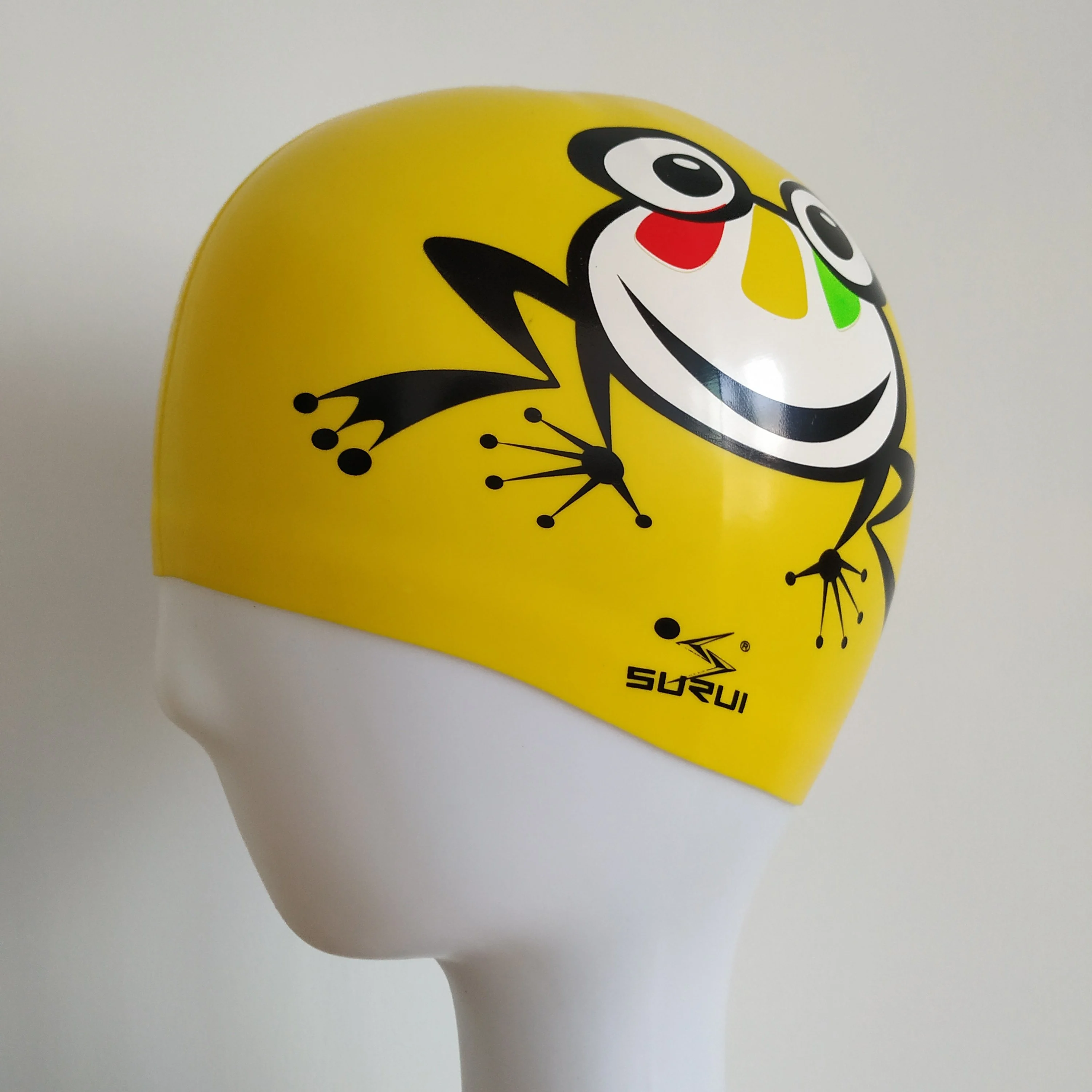 Sports Durable Silicone Waterproof Cool Swim Caps Bathing Caps