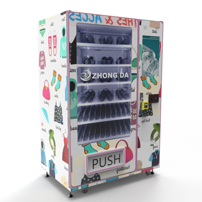 Best Quality Leather Handbags Vending Machine with 17 Cells 24H Self-Help Vending Machine Video Booth