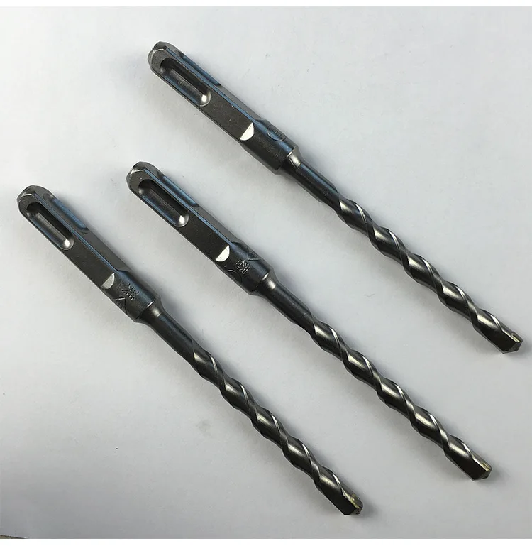 HENGLAI Factory Price 40Cr Steel with Heat Treatment SDS Plus Shank Cross Type Hammer Masonry Concrete Drill Bits