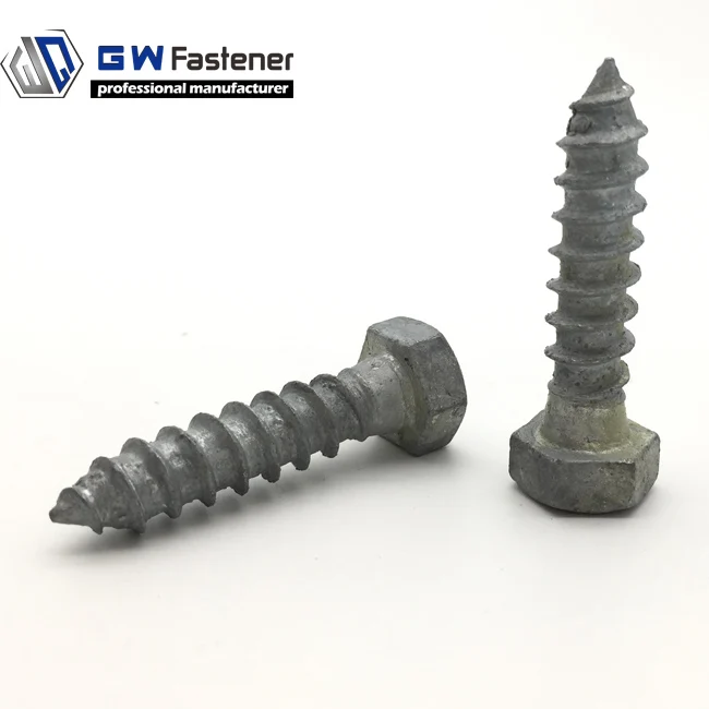 Горячая окунутая гальванизированная DIN 571 с квадратной головкой