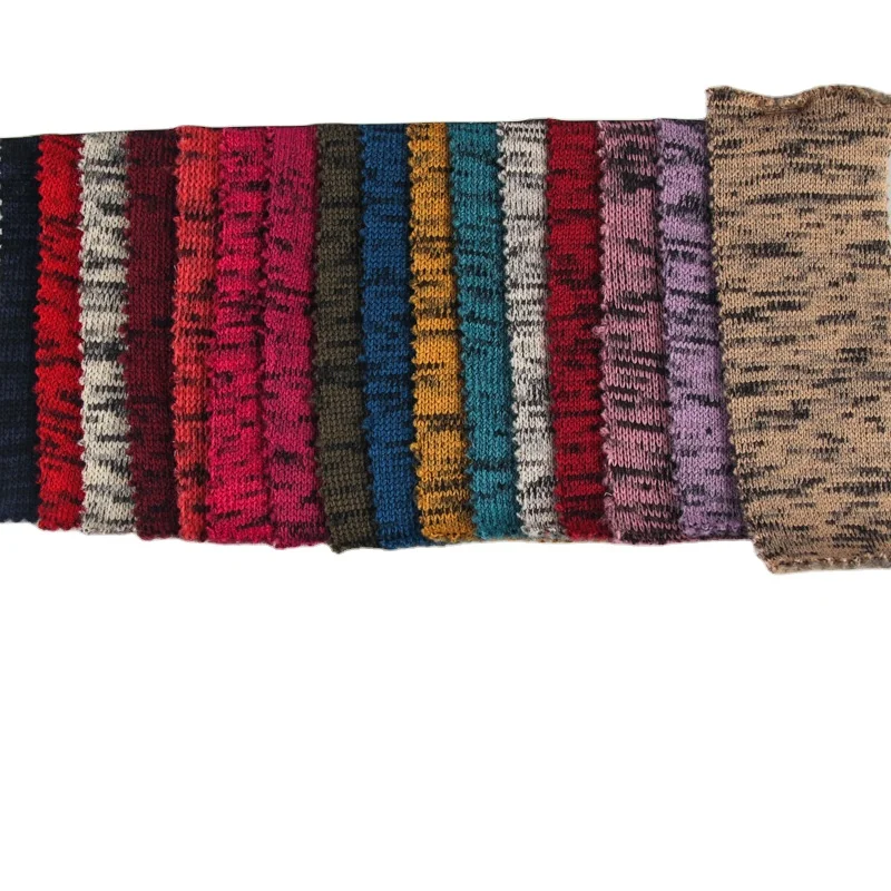 
Hot sale 100% Polyester knitted one side brushed hacci fabrics 