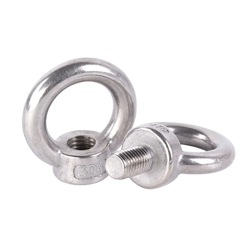 High Quality Marine lifting ring bolts DIN580 Galvanized extended lifting eye screw