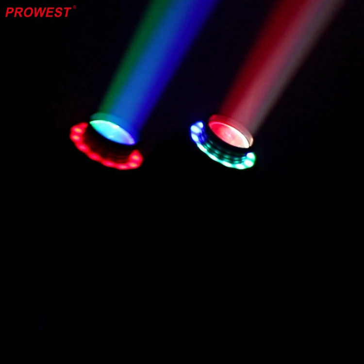 Fashionable Design disco DJ led stage lighting DMX Dual 30W RGBW 4in1 Beam moving head light