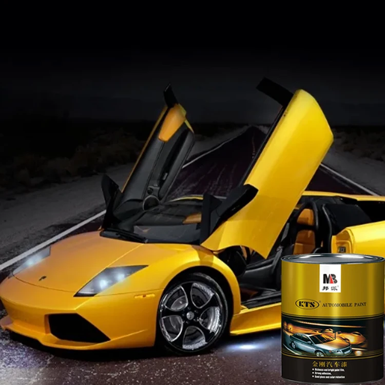 kts Auto Paint Dealers China Car Painting Pigment Crystal Silver Auto Car Paint